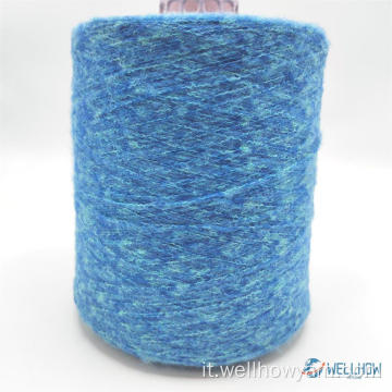 1/9nm Polyge Mehange Brush Yarn Variegation spot filato